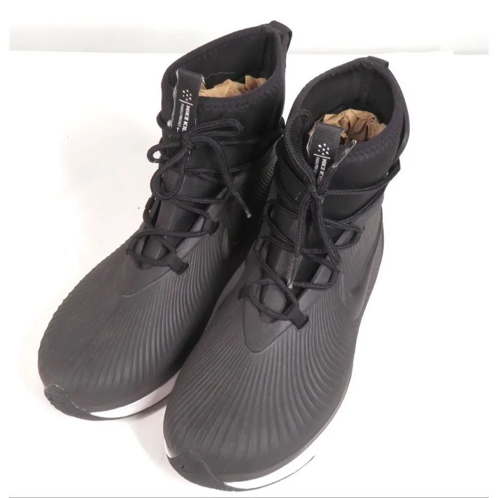 Nike Binzie Black Boot High-Top Athletic Sneakers Waterproof Size 5Y Women 7